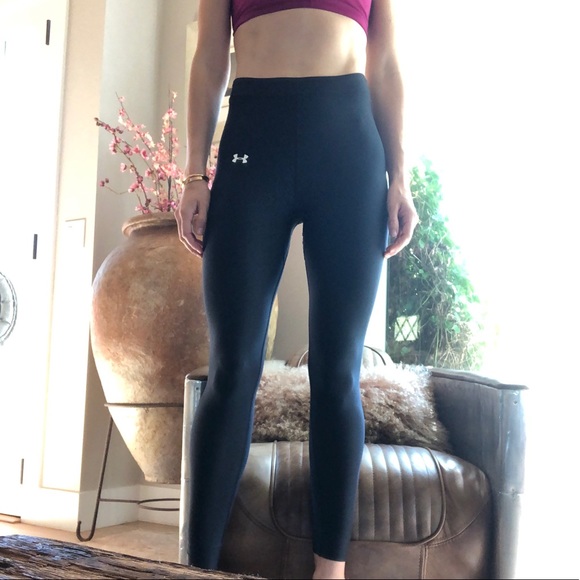Under Armour ColdGear Doubleknit Hi-Rise Leggings - Picture 1 of 8